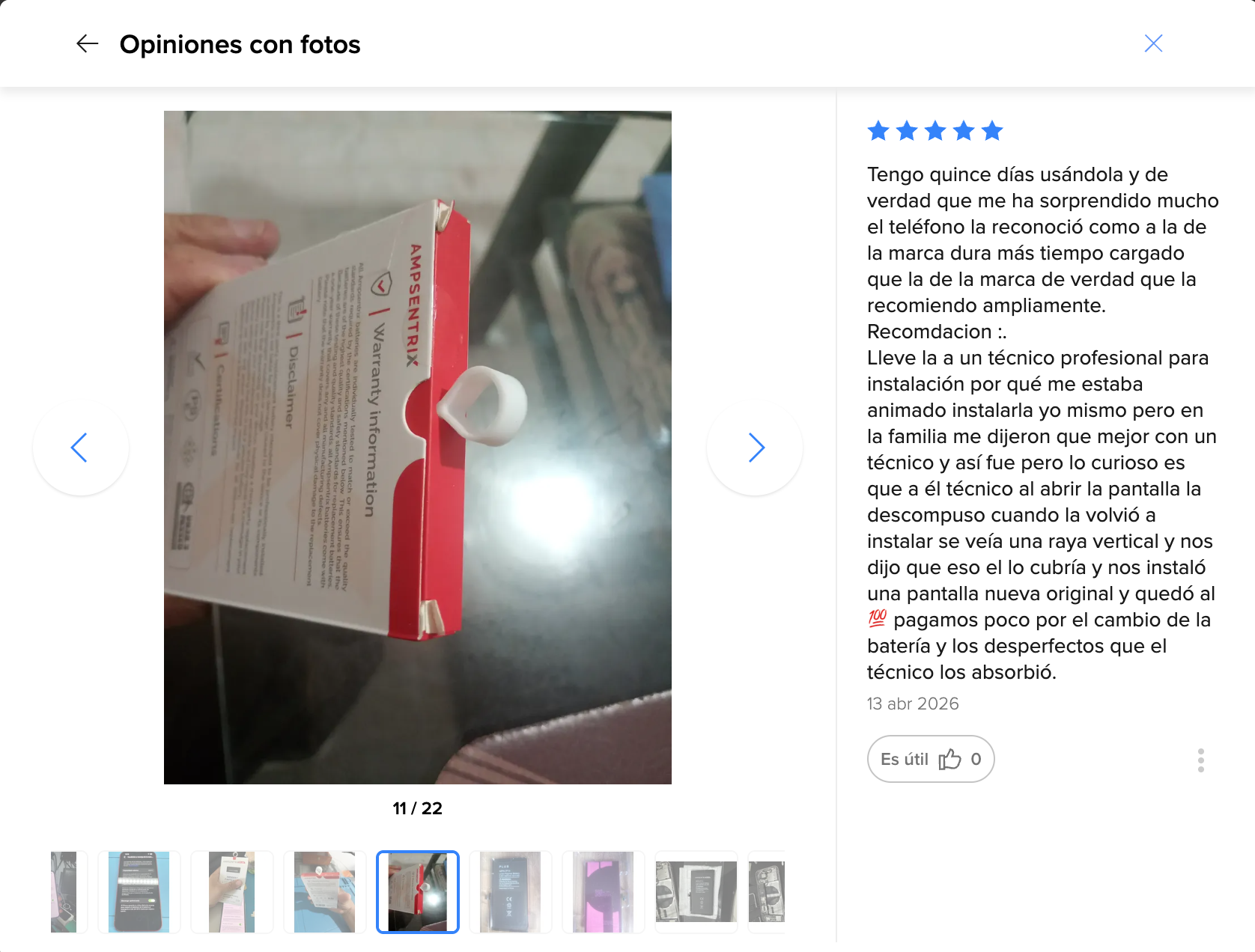 Reseña — Tengo quince días usándola y de verdad me ha sorpr