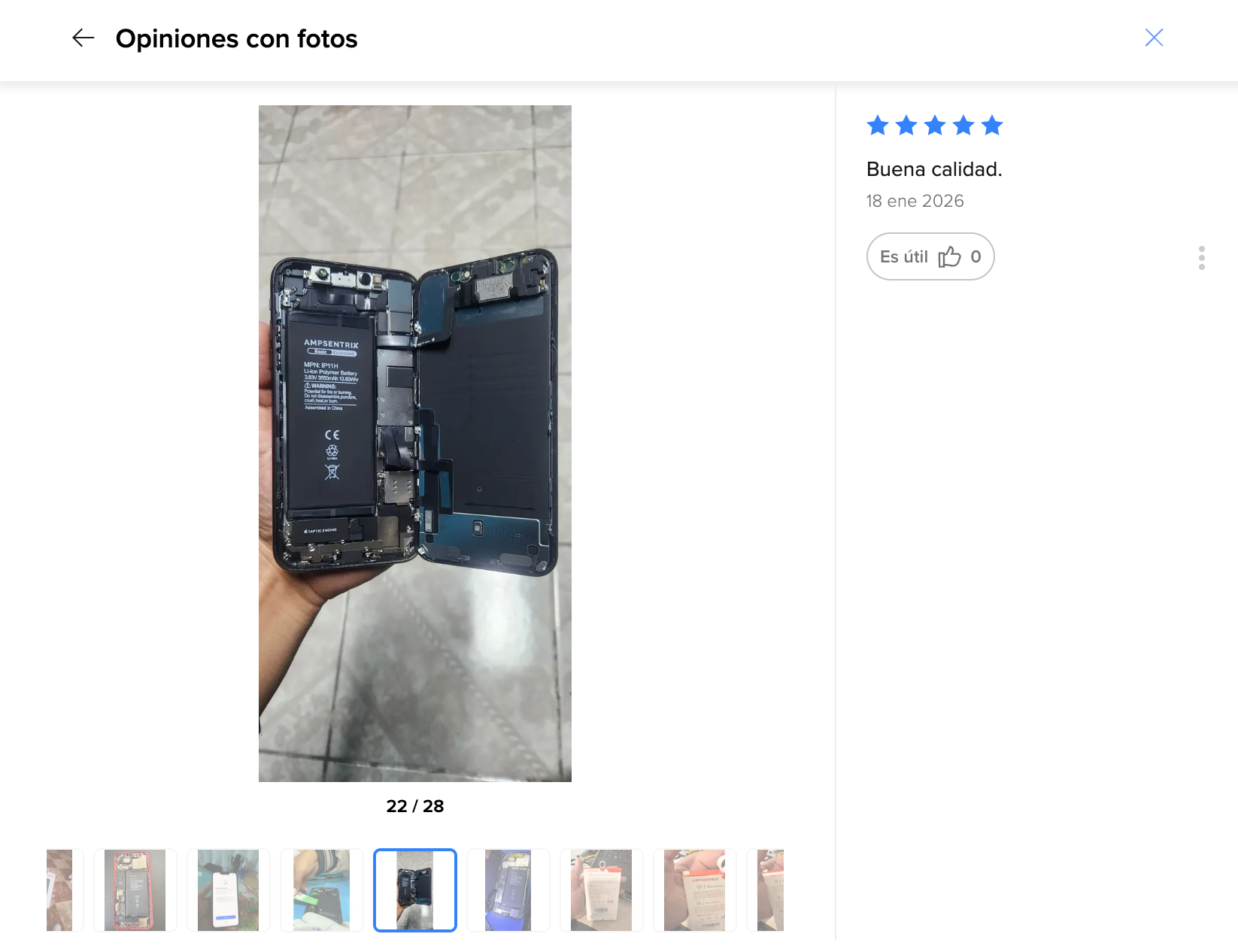 Reseña — Buena calidad.